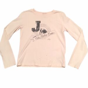 Juicy Couture Girls 'Blue Ribbon Couture' Long Sleeve T-Shirt Size 12